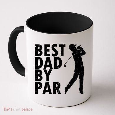 Best Dad By Par Coffee Mug