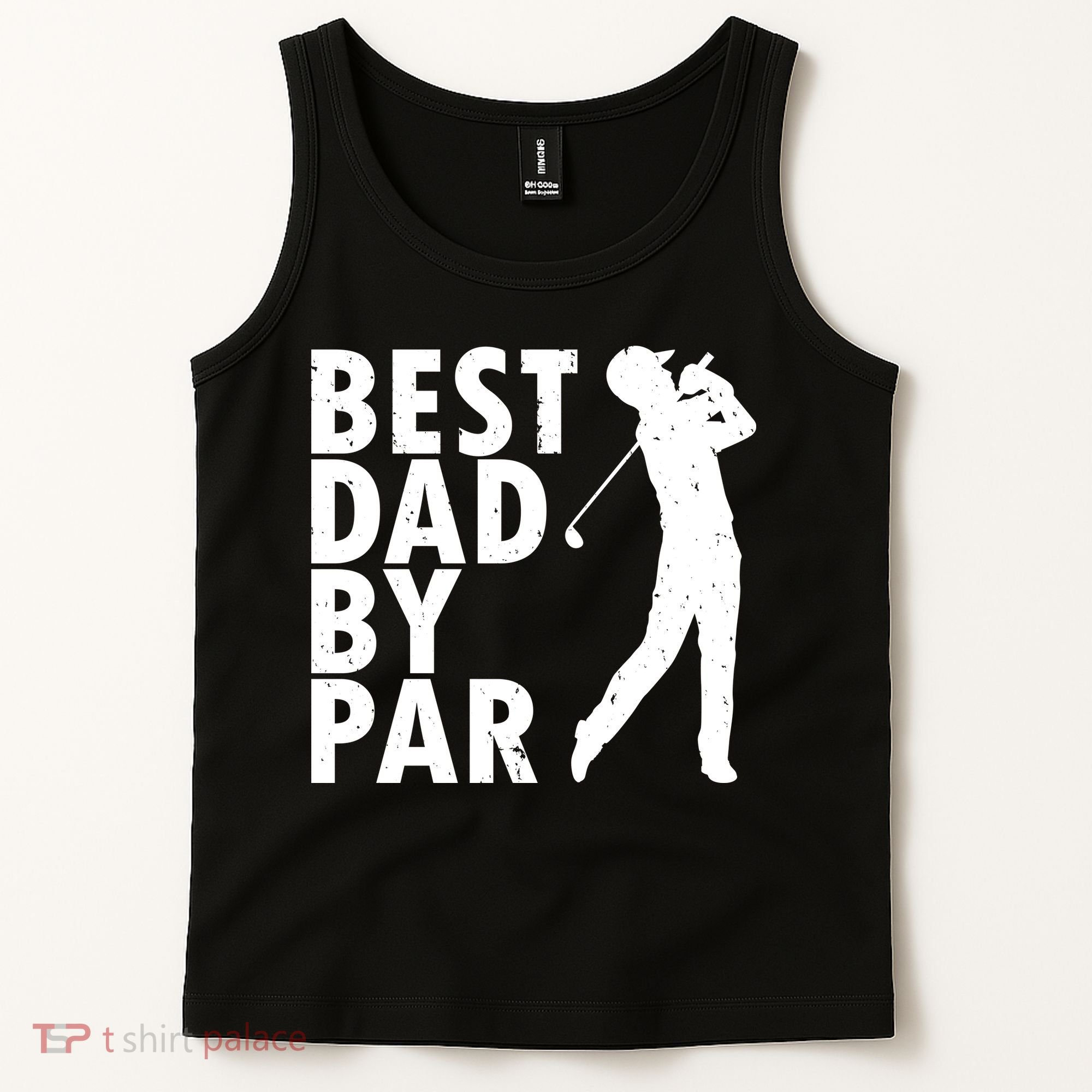 Best Dad By Par Tank Top
