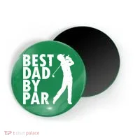 Best Dad By Par Magnet thumb 0