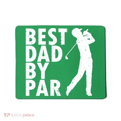 Best Dad By Par Mousepad
