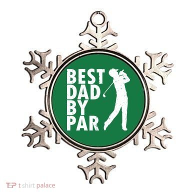 Best Dad By Par Ornament