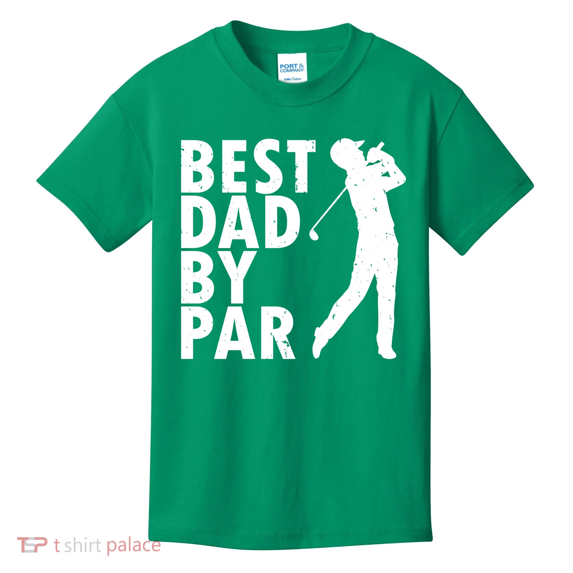 Best Dad By Par Kids T-Shirt