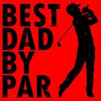 Best Dad By Par Santa Hat thumb 1