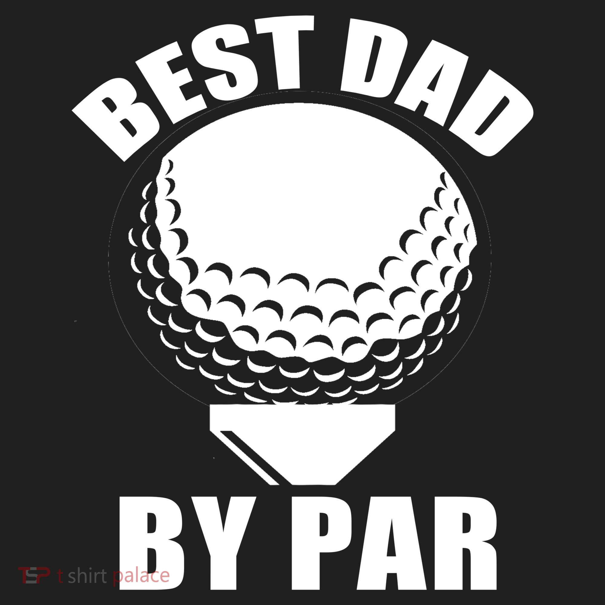 Best Dad By Par Funny Golf Dad Beanie