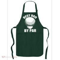 Best Dad By Par Funny Golf Dad Apron thumb 0