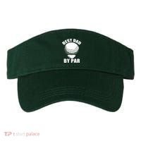 Best Dad By Par Funny Golf Dad Visor thumb 0