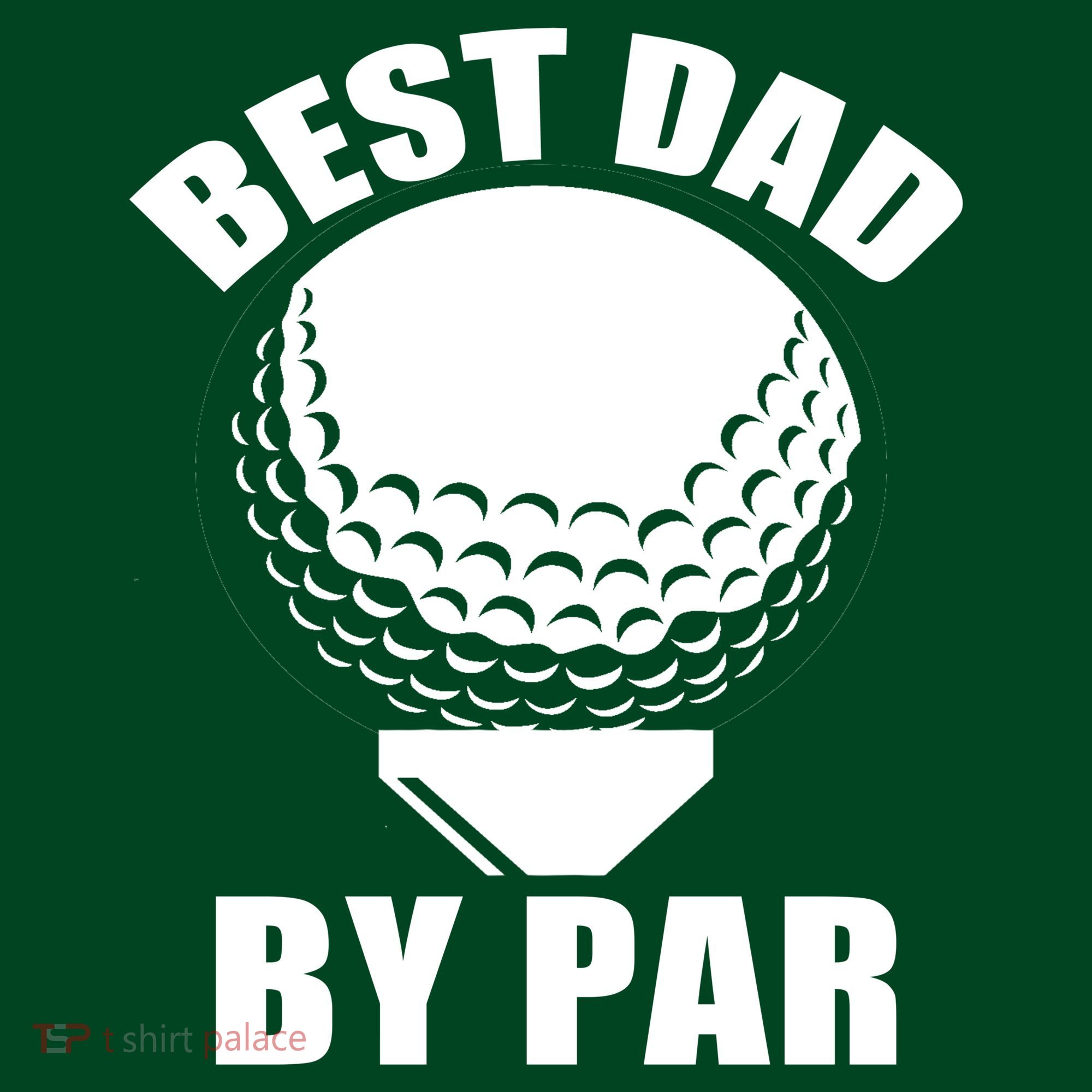 Best Dad By Par Funny Golf Dad Visor