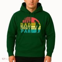 Best Dad By Par Retro Sunset Hoodie thumb 2