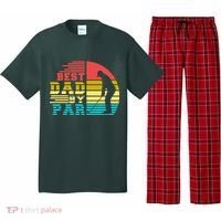 Best Dad By Par Retro Sunset Pajama Set thumb 0