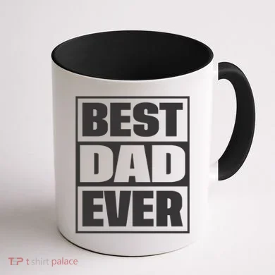 Best Dad Ever Coffee Mug back