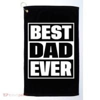Best Dad Ever Golf Towel thumb 0