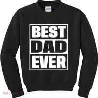 Best Dad Ever Kids Sweatshirt thumb 0