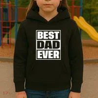 Best Dad Ever Kids Hoodie thumb 3