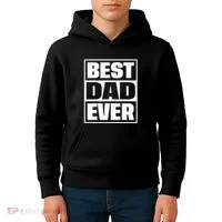 Best Dad Ever Kids Hoodie thumb 4