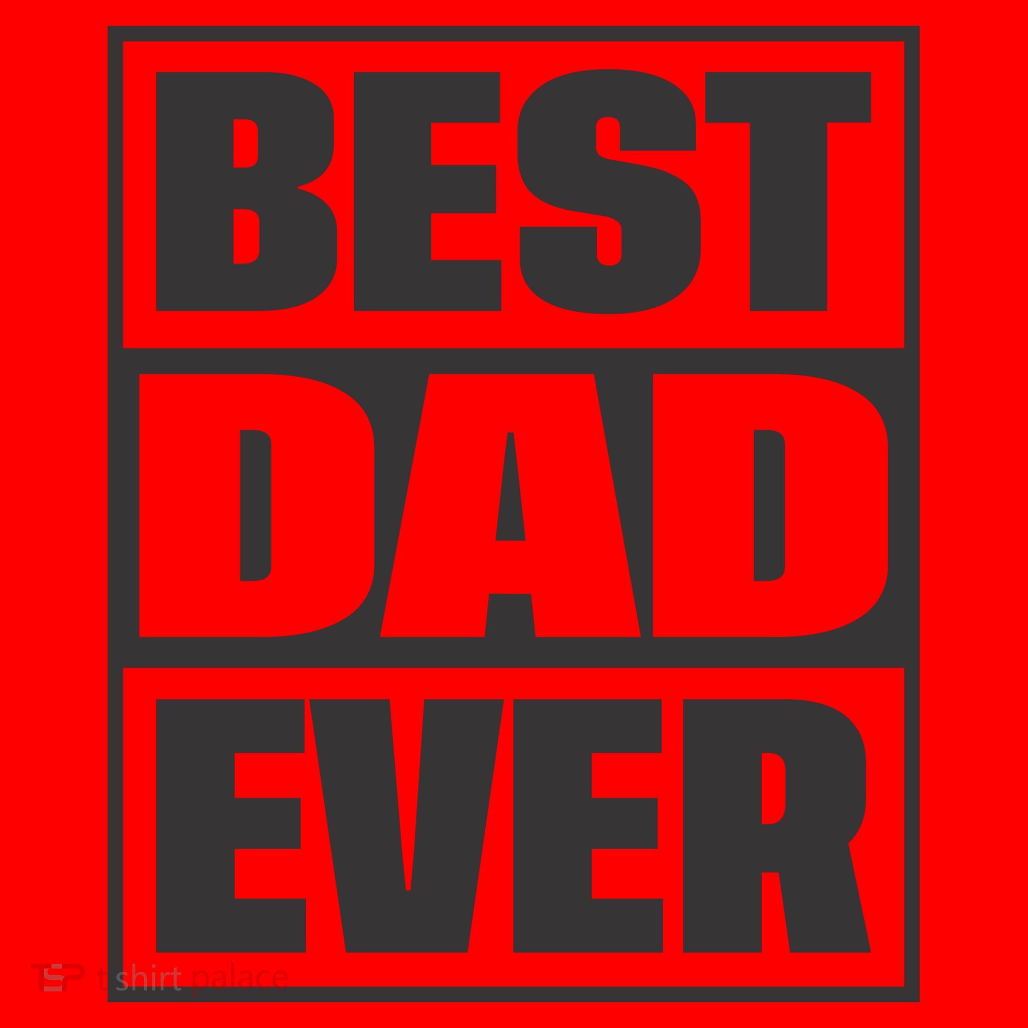 Best Dad Ever Santa Hat