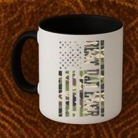 Best Dad Ever Army Flag Coffee Mug thumb 2
