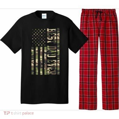 Best Dad Ever Army Flag Pajama Set