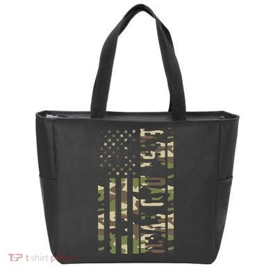 Best Dad Ever Army Flag Tote Bag