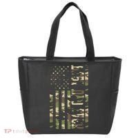 Best Dad Ever Army Flag Tote Bag thumb 0