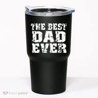 Best Dad Ever Block Logo Tumbler thumb 0