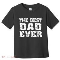 Best Dad Ever Block Logo Toddler T-Shirt thumb 0
