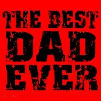 Best Dad Ever Block Logo Santa Hat thumb 1