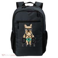 Best Dad Ever Cute Funny Dog Pug Dad Backpack thumb 0