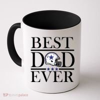 Best Dad Ever Dallas Football Coffee Mug thumb 0