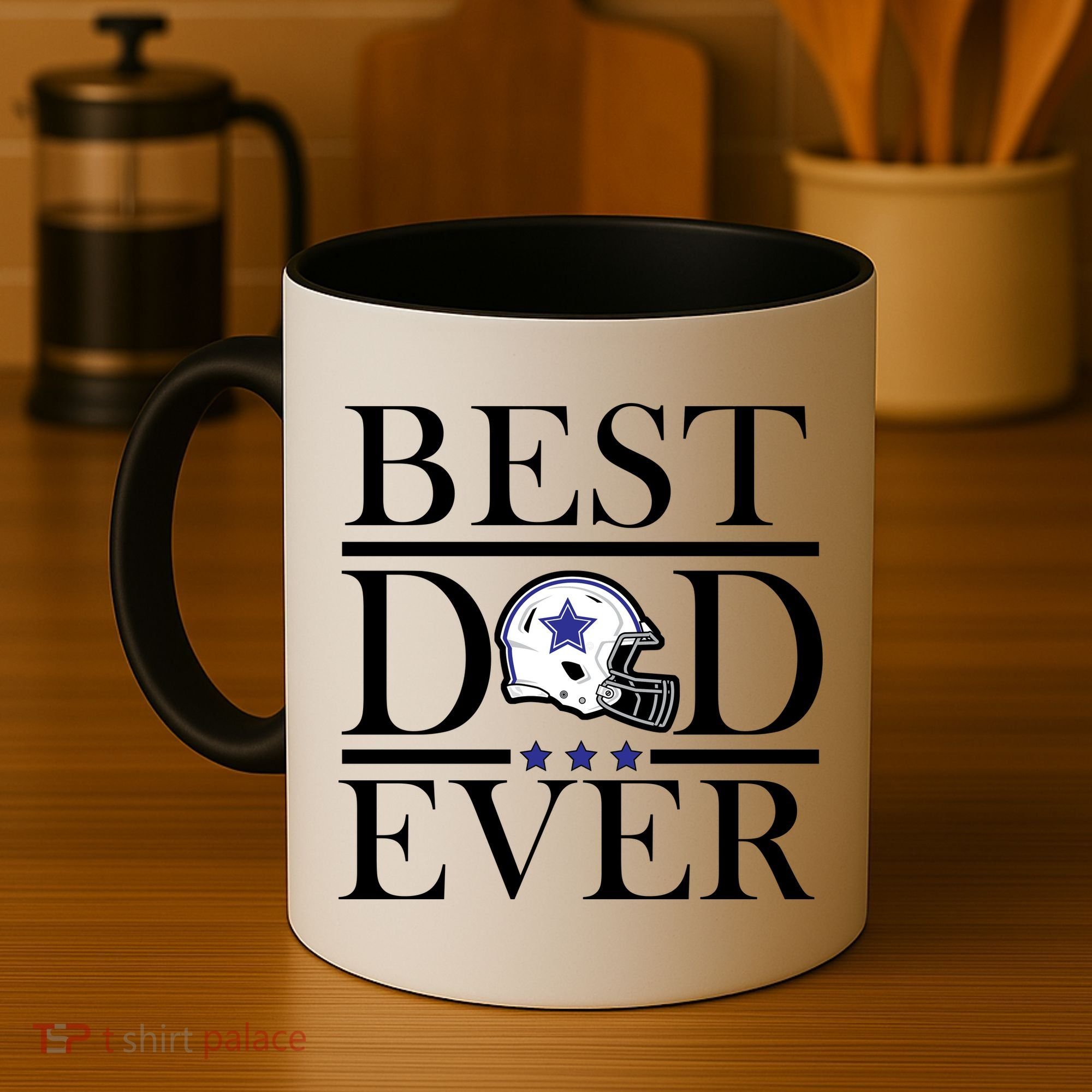 Best Dad Ever Dallas Football Coffee Mug