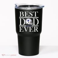 Best Dad Ever Dallas Football Tumbler thumb 0