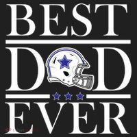 Best Dad Ever Dallas Football Tumbler thumb 3
