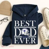 Best Dad Ever Dallas Football Hoodie thumb 4