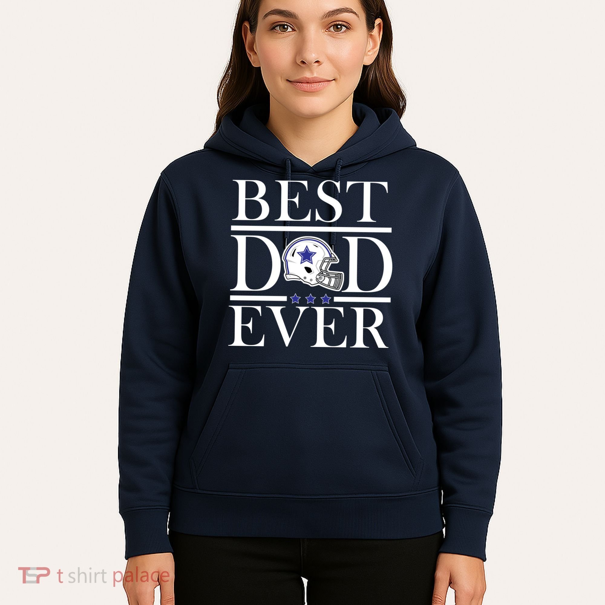 Best Dad Ever Dallas Football Hoodie