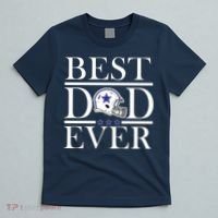 Best Dad Ever Dallas Football T-Shirt thumb 5
