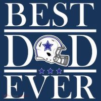 Best Dad Ever Dallas Football T-Shirt thumb 7