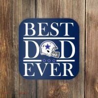Best Dad Ever Dallas Football Coaster thumb 0