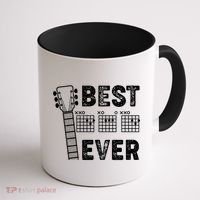 Best Dad Ever Musical Guitar Chords Coffee Mug thumb 1