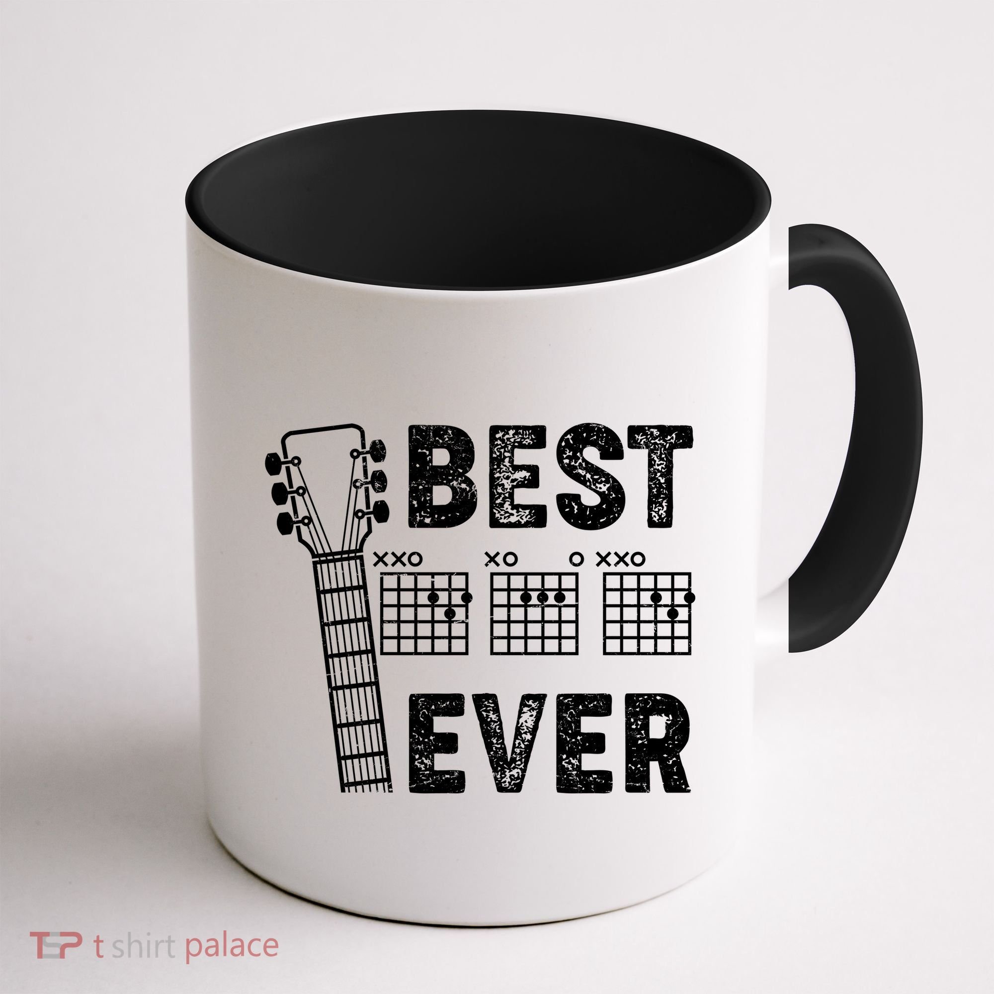 Best Dad Ever Musical Guitar Chords Coffee Mug