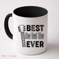 Best Dad Ever Musical Guitar Chords Coffee Mug thumb 0