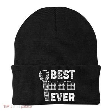 Best Dad Ever Musical Guitar Chords Beanie