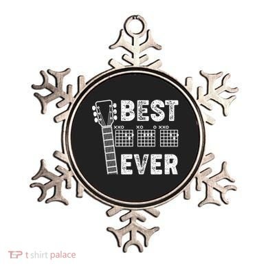 Best Dad Ever Musical Guitar Chords Ornament