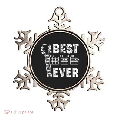 Best Dad Ever Musical Guitar Chords Ornament