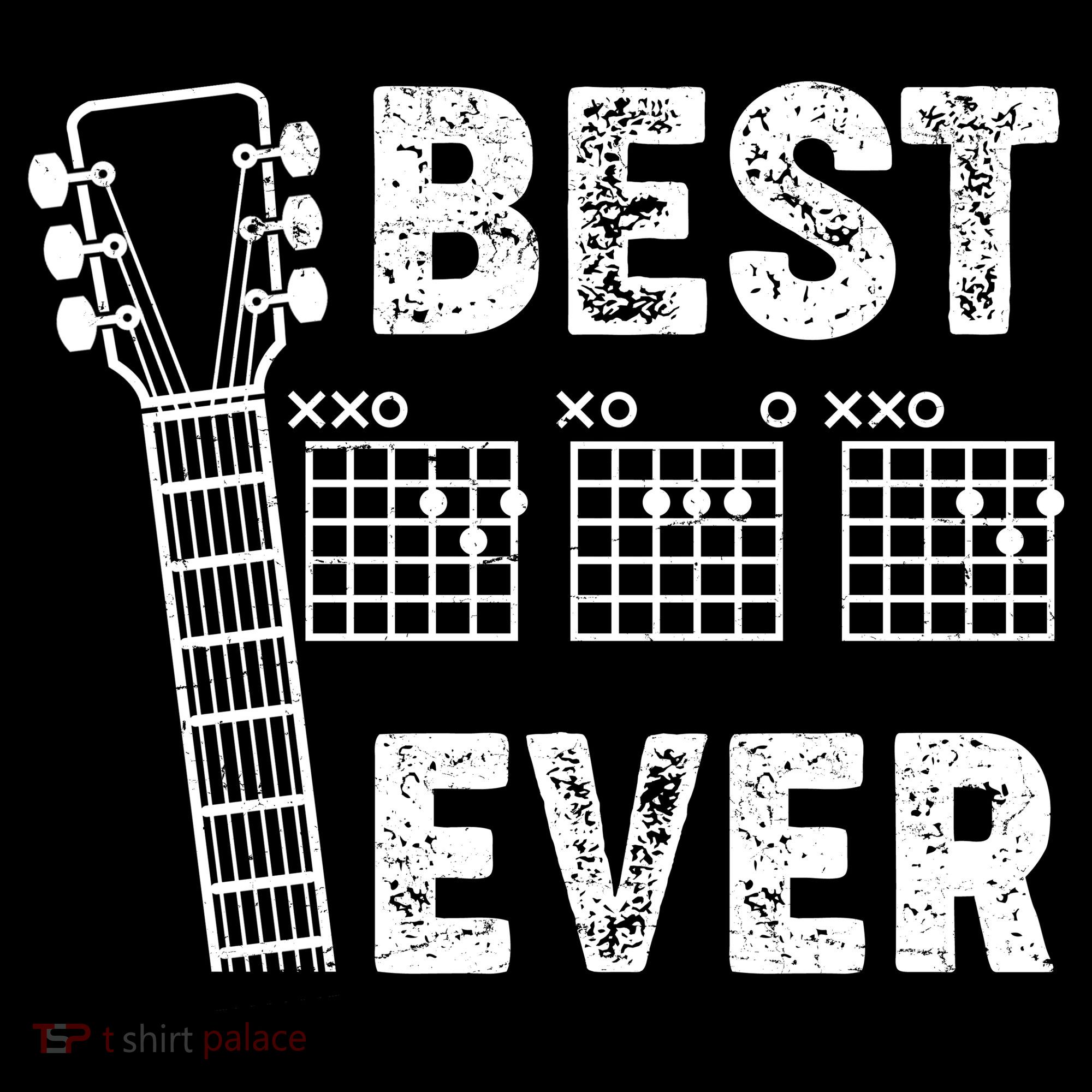 Best Dad Ever Musical Guitar Chords Ornament