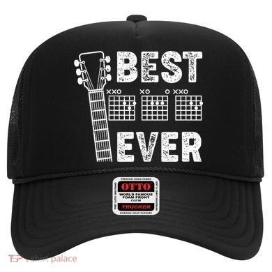 Best Dad Ever Musical Guitar Chords Hat