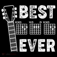 Best Dad Ever Musical Guitar Chords Toddler Hoodie thumb 2