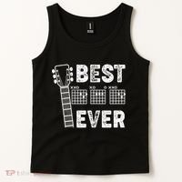 Best Dad Ever Musical Guitar Chords Tank Top thumb 2