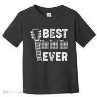 Best Dad Ever Musical Guitar Chords Toddler T-Shirt thumb 0