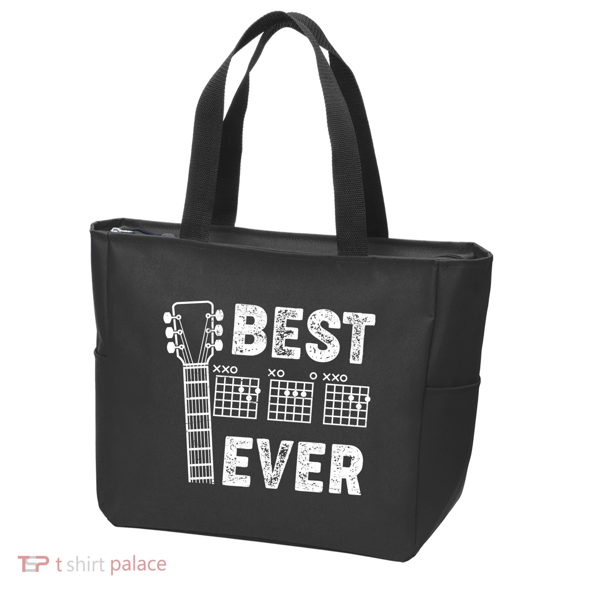 Best Dad Ever Musical Guitar Chords Tote Bag