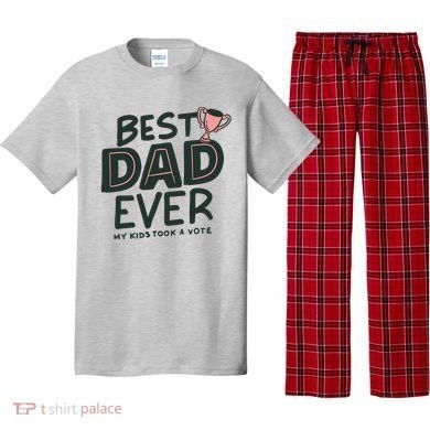 Best Dad Ever My Kids Took A Vote Pajama Set
