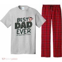 Best Dad Ever My Kids Took A Vote Pajama Set thumb 0
